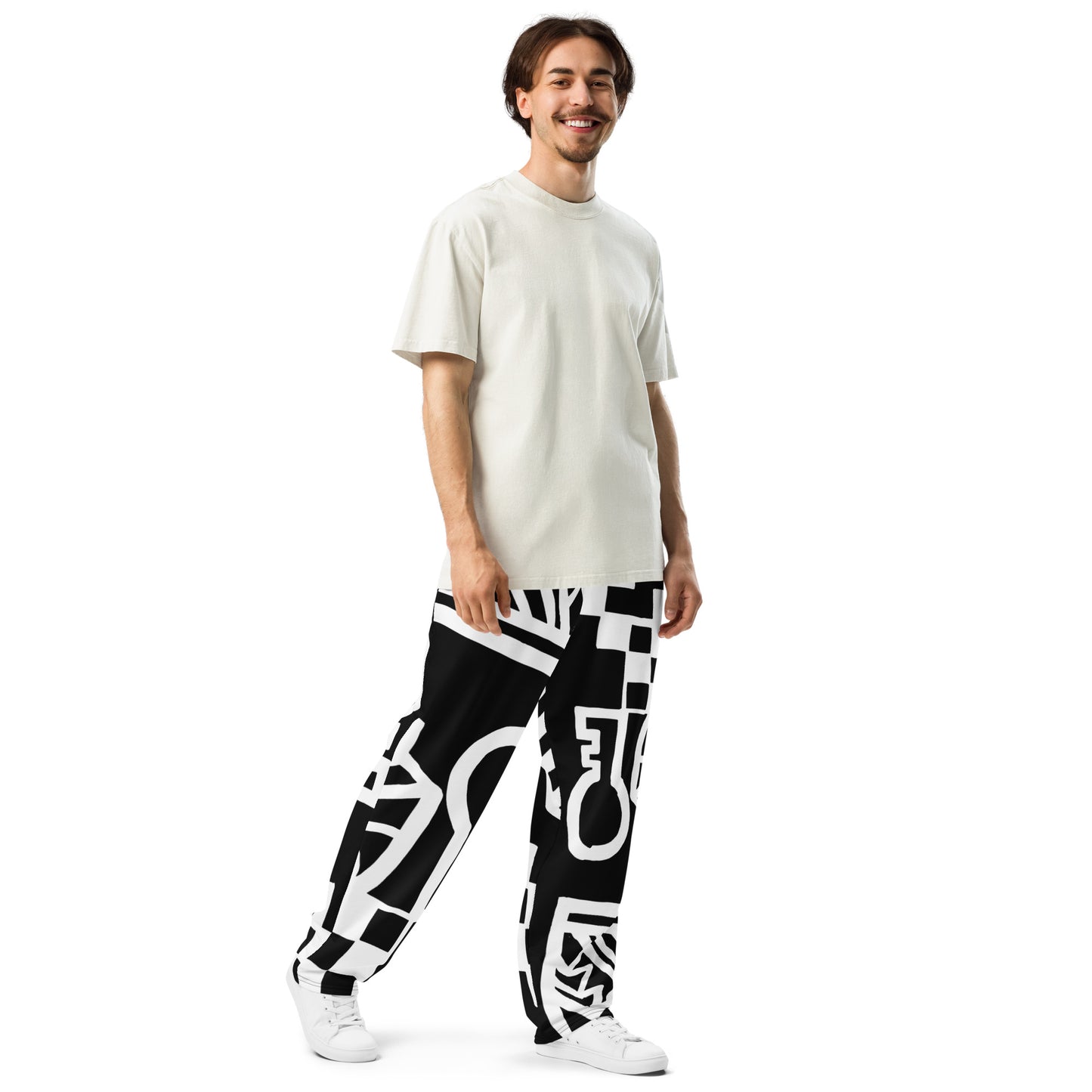 Dream Land Wide-leg joggers